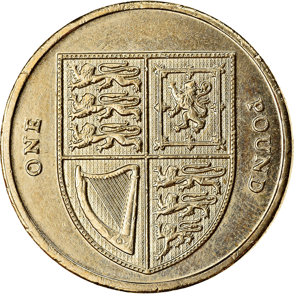 Münze, Großbritannien, Pound, 2014, SS, Nickel-brass