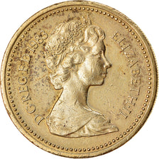 Coin, Great Britain, Elizabeth II, Pound, 1983, AU(50-53), Nickel-brass, KM:933