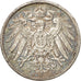 GERMANY - EMPIRE, Wilhelm II, Mark, 1915, Stuttgart, AU(50-53), Silver, KM:14