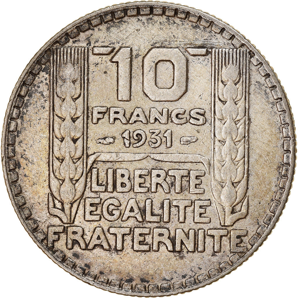 Coin, France, Turin, 10 Francs, 1931, Paris, VF(30-35), Silver, KM:878