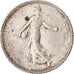 Moneta, Francia, Semeuse, Franc, 1920, Paris, BB, Argento, KM:844.1, Gadoury:467
