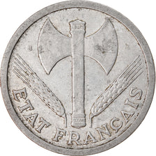 Moneta, Francia, Bazor, 2 Francs, 1944, Beaumont - Le Roger, BB, Alluminio