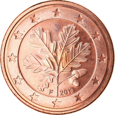 GERMANY - FEDERAL REPUBLIC, 5 Euro Cent, 2013, AU(55-58), Copper Plated Steel
