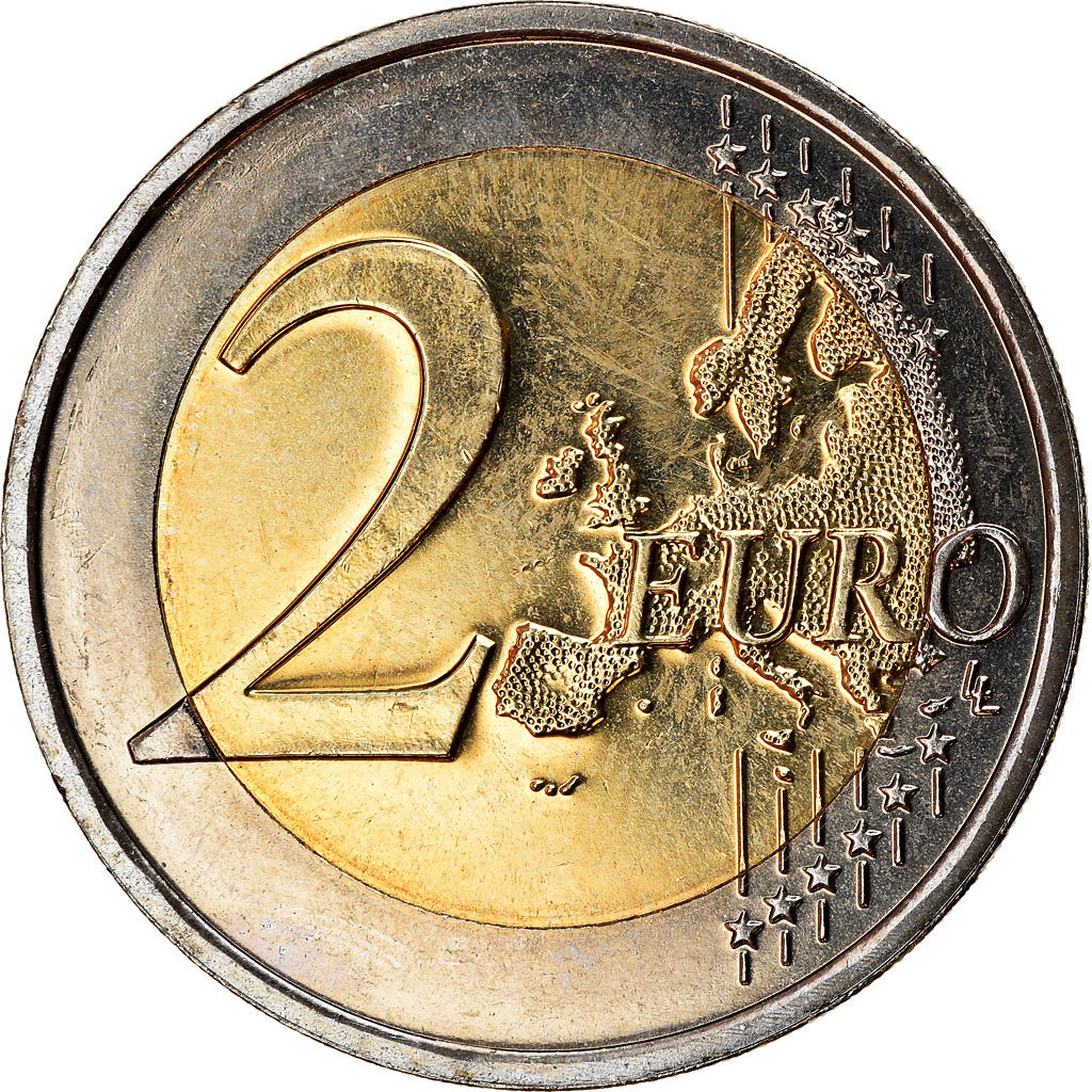 Netherlands, 2 Euro, 2014, AU(55-58), Bi-Metallic, KM:New