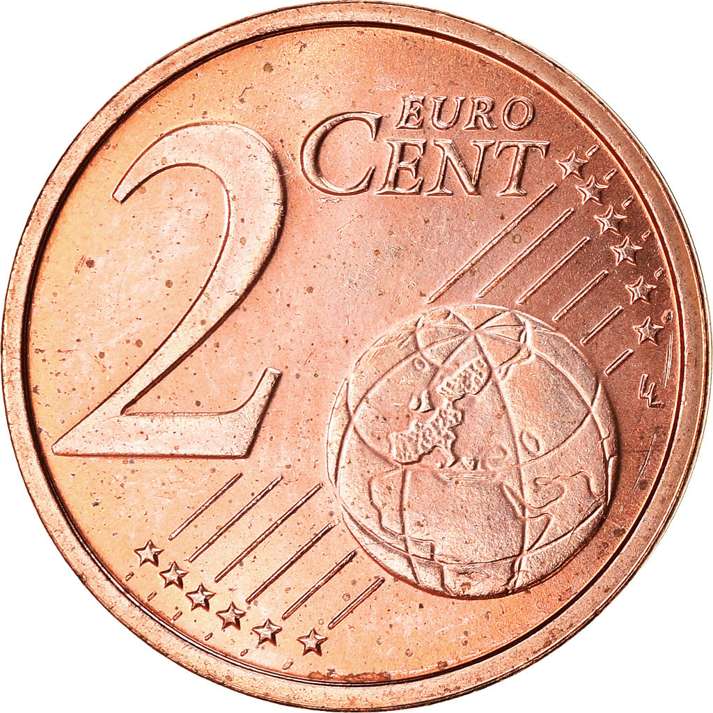 Netherlands, 2 Euro Cent, 2014, AU(55-58), Copper Plated Steel, KM:New