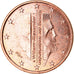 Netherlands, Euro Cent, 2014, AU(55-58), Copper Plated Steel, KM:New