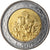 Moneta, San Marino, 500 Lire, 1988, Rome, AU(50-53), Bimetaliczny, KM:226