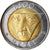 Moneta, San Marino, 500 Lire, 1996, Rome, AU(55-58), Bimetaliczny, KM:357
