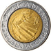Monnaie, San Marino, 500 Lire, 1985, Rome, TTB, Bi-Metallic, KM:181