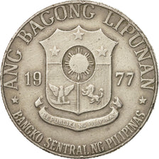 Philippines, Piso, 1977, EF(40-45), Copper-nickel, KM:209.1