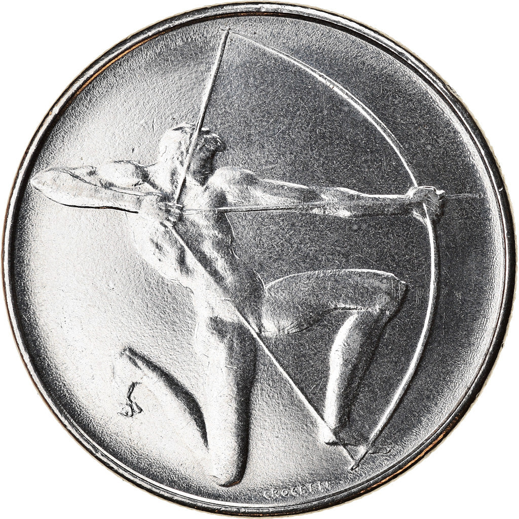 Coin, San Marino, 100 Lire, 1980, Rome, MS(63), Steel, KM:108