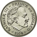 Moneta, Monaco, Rainier III, 5 Francs, 1974, MS(64), Miedź-Nikiel, KM:150