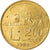 Munten, San Marino, 200 Lire, 1989, Rome, ZF, Aluminum-Bronze, KM:238