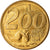 Munten, San Marino, 200 Lire, 1991, PR, Aluminum-Bronze, KM:268