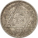 Morocco, Mohammed V, 100 Francs, 1953, Paris, EF(40-45), Silver, KM:52