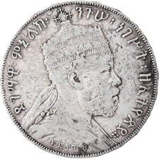 Coin, Ethiopia, Menelik II, Birr, 1903, Paris, VF(20-25), Silver, KM:19