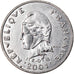Coin, French Polynesia, 10 Francs, 2001, Paris, EF(40-45), Nickel, KM:8