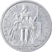 Coin, French Polynesia, 2 Francs, 2001, Paris, AU(55-58), Aluminum, KM:10