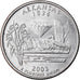 Moneta, USA, Arkansas, Quarter, 2003, U.S. Mint, Philadelphia, EF(40-45)