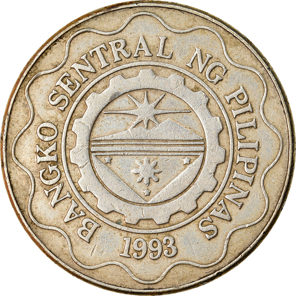 Munten, Fillipijnen, 5 Piso, 1997, ZF, Nickel-brass, KM:272