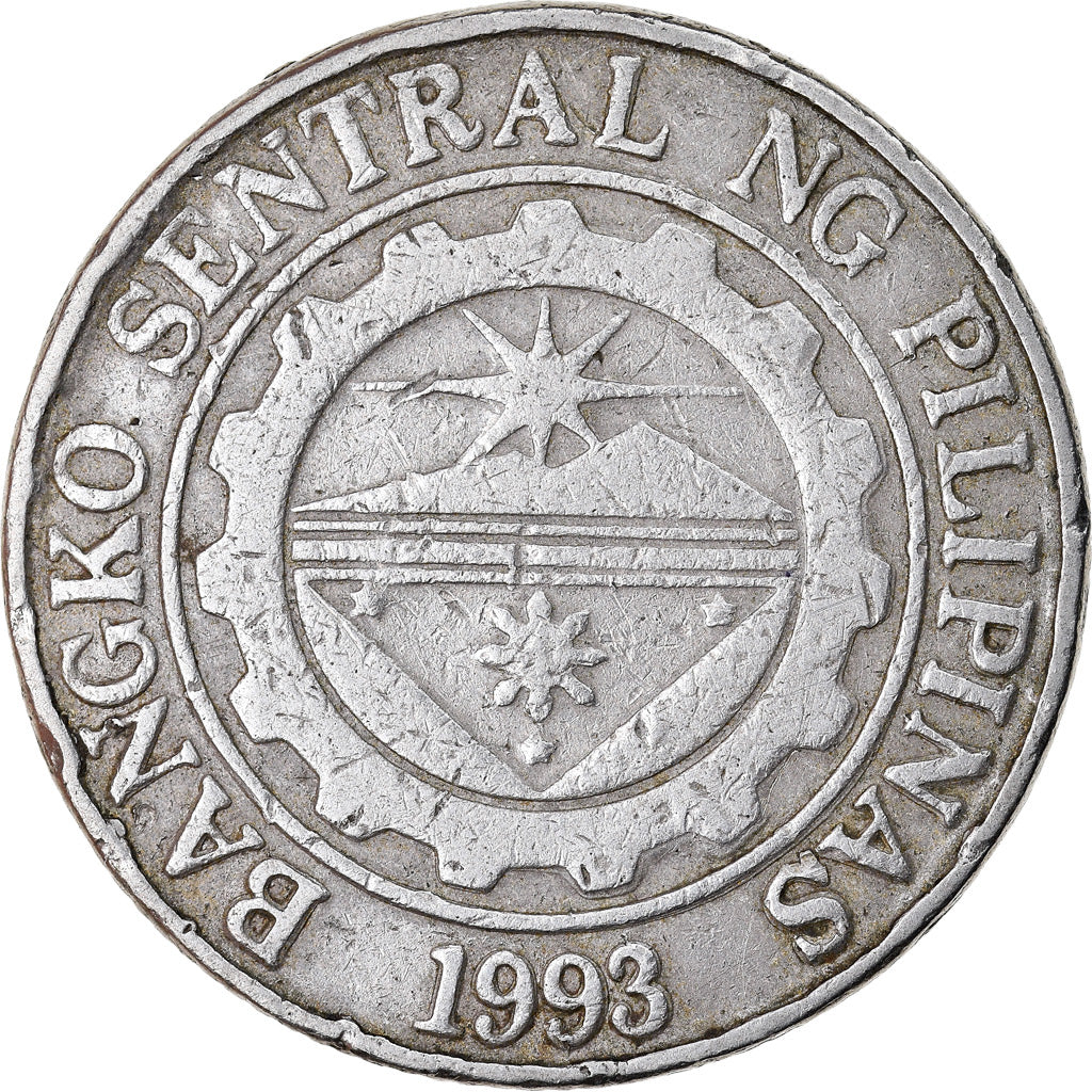 Coin, Philippines, Piso, 1997, VF(20-25), Copper-nickel, KM:269