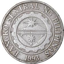 Coin, Philippines, Piso, 1997, VF(20-25), Copper-nickel, KM:269