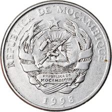 Coin, Mozambique, 5000 Meticais, 1998, Royal Mint, EF(40-45), Nickel Clad Steel