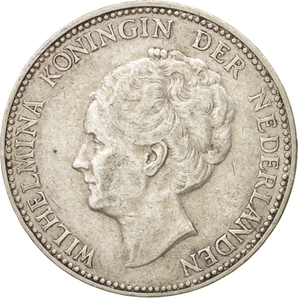 Netherlands, Wilhelmina I, Gulden, 1922, EF(40-45), Silver, KM 161.1