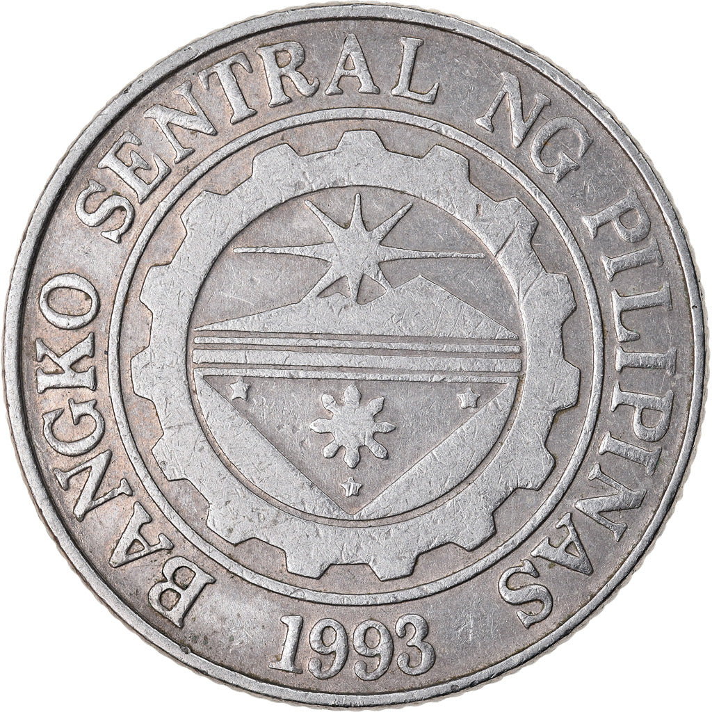 Coin, Philippines, Piso, 1999, EF(40-45), Copper-nickel, KM:269