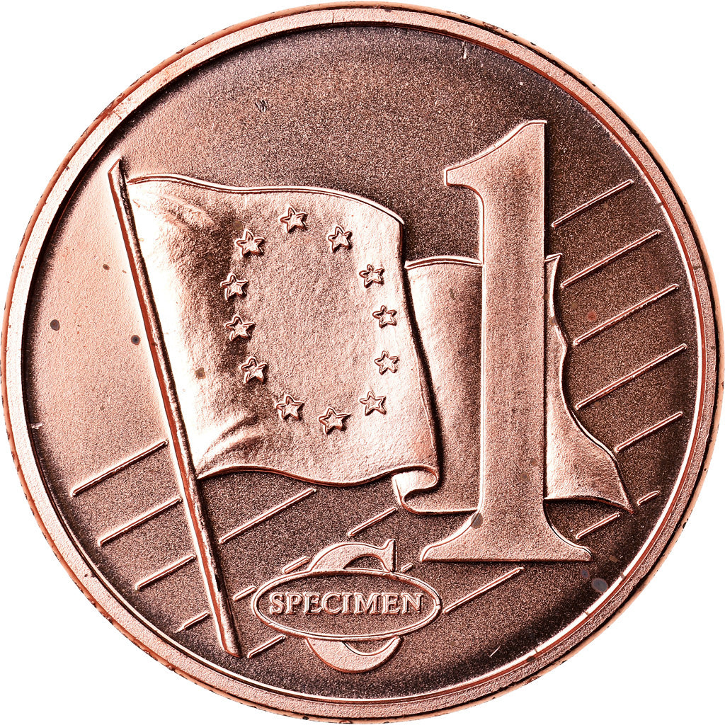 Mónaco, Medal, 1 C, Essai Trial, 2005, MS(63), Cobre