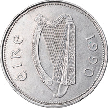 Coin, IRELAND REPUBLIC, Punt, Pound, 1990, VF(30-35), Copper-nickel, KM:27