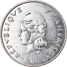 Coin, French Polynesia, 50 Francs, 2003, Paris, EF(40-45), Nickel, KM:13