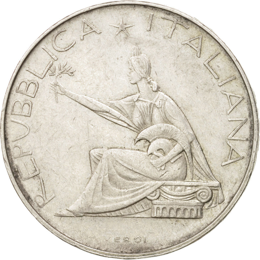 Italy, 500 Lire, 1961, Rome, EF(40-45), Silver, KM:99