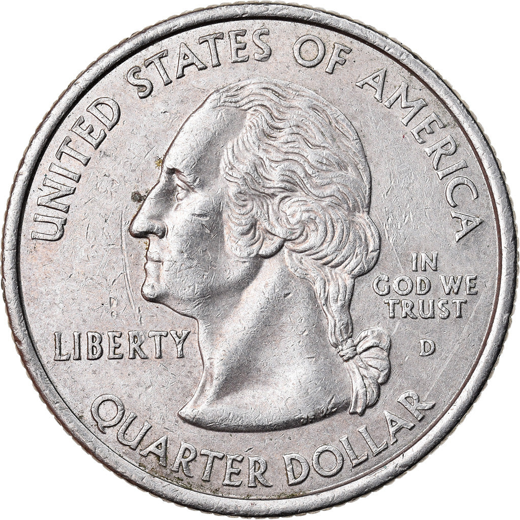 Moeda, Estados Unidos da América, North Carolina, Quarter, 2001, U.S. Mint