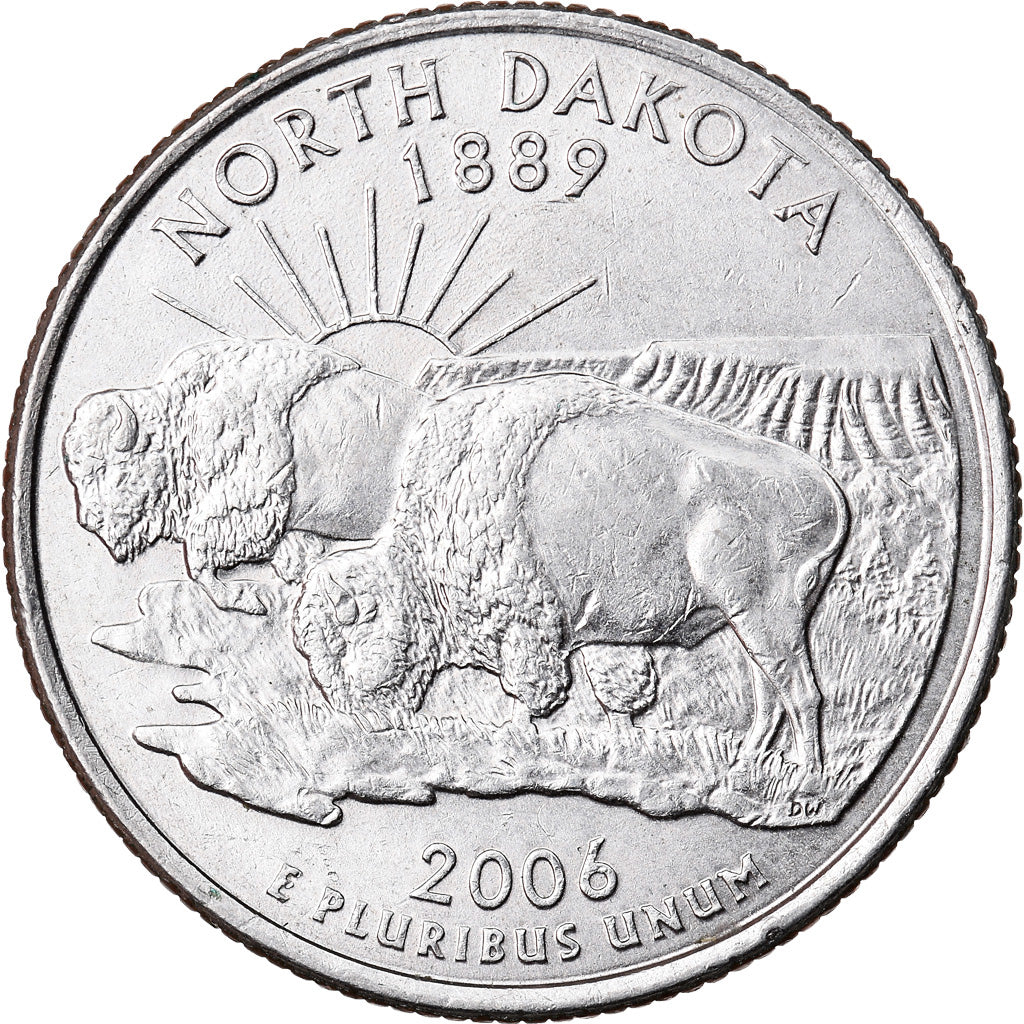 Moeda, Estados Unidos da América, Quarter, 2006, U.S. Mint, Denver, EF(40-45)