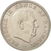 Denmark, Frederik IX,5 Kroner,1962,Copenhagen, AU(55-58),Copper-nickel,KM 853.1