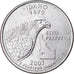 Moneta, Stati Uniti, Idaho, Quarter, 2007, U.S. Mint, Denver, BB, Rame ricoperto