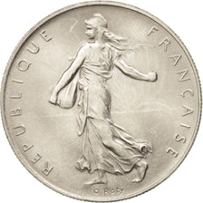 Frankreich, Semeuse, Franc, 1960, Paris, MS(60-62), Nickel, KM:925.1,Gadoury 474