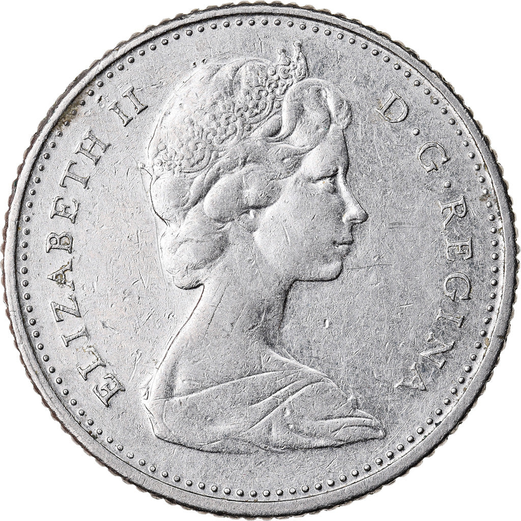 Munten, Canada, Elizabeth II, 10 Cents, 1968, Royal Canadian Mint, Ottawa, FR+