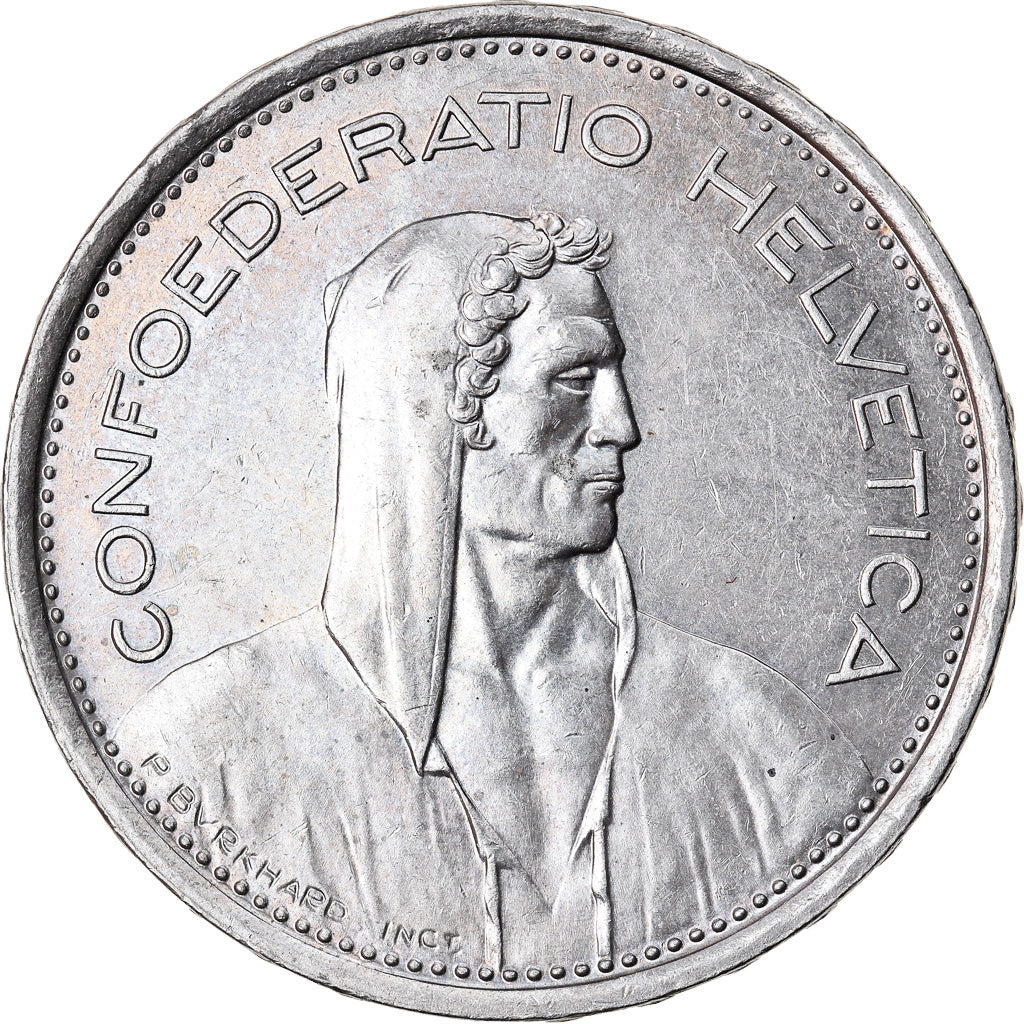 Moneta, Svizzera, 5 Francs, 1975, Bern, BB, Rame-nichel, KM:40a.1