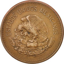 Mexico, 20 Centavos, 1944, Mexico City, EF(40-45), Bronze, KM:439