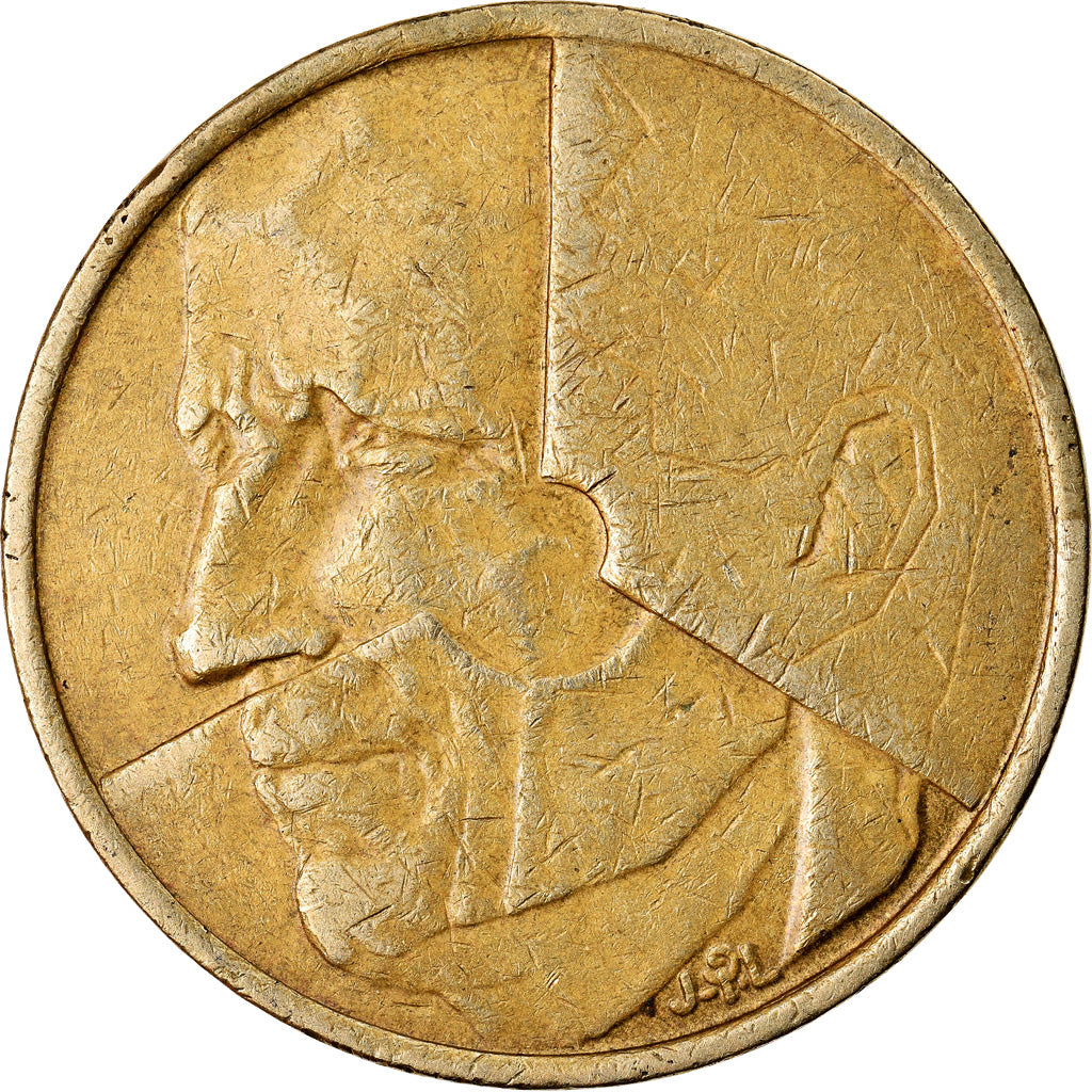 Münze, Belgien, 5 Francs, 5 Frank, 1986, Brussels, S, Brass Or Aluminum-Bronze