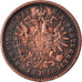 Moneta, Austria, Franz Joseph I, Kreuzer, 1885, BB, Rame, KM:2187