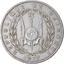 Coin, Djibouti, 100 Francs, 1977, Paris, EF(40-45), Copper-nickel, KM:26