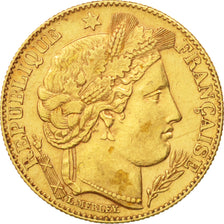 France, Cérès, 10 Francs, 1899, Paris, AU(50-53), Gold, KM:830, Gadoury:1016