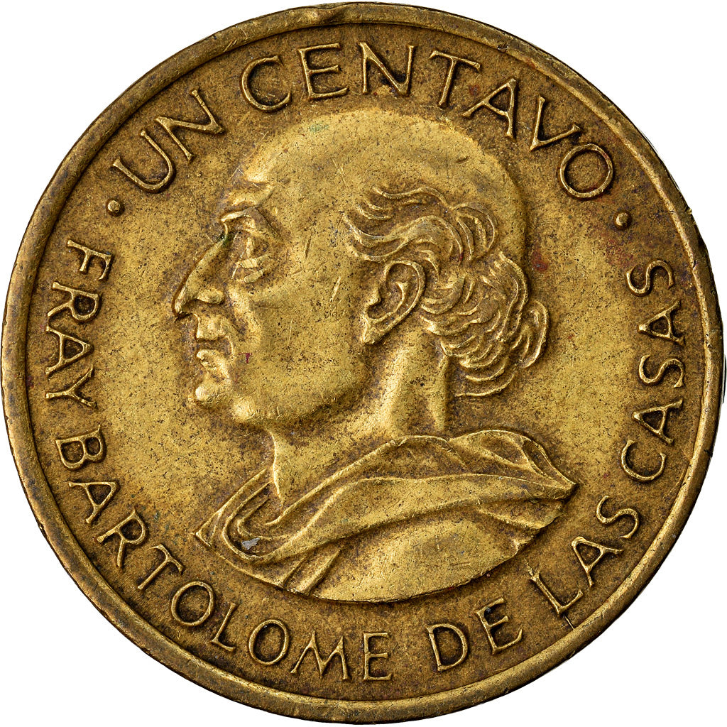 Coin, Guatemala, Centavo, Un, 1969, EF(40-45), Brass, KM:265