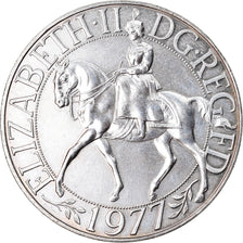 Coin, Great Britain, Elizabeth II, 25 New Pence, 1977, MS(63), Copper-nickel