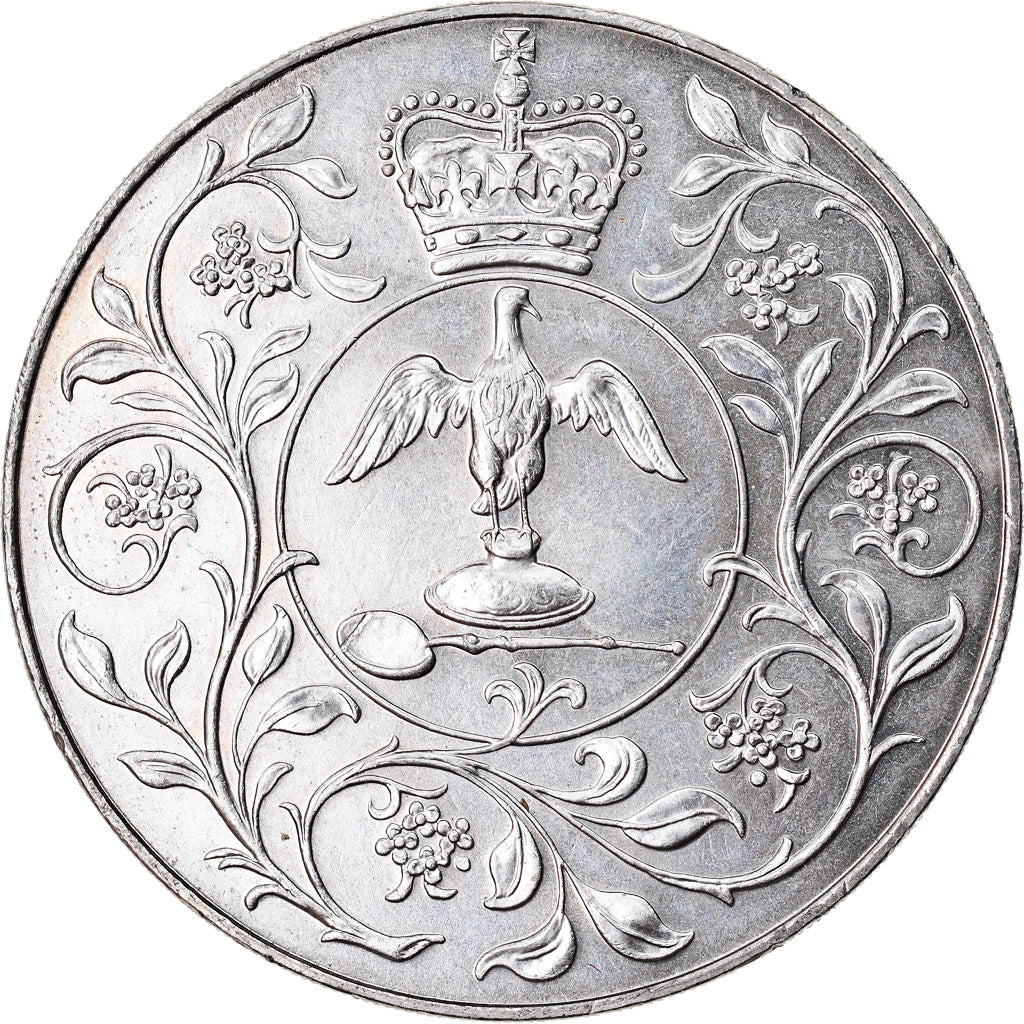 Coin, Great Britain, Elizabeth II, 25 New Pence, 1977, MS(63), Copper-nickel
