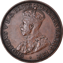 Coin, Australia, George V, Penny, 1916, AU(50-53), Bronze, KM:23