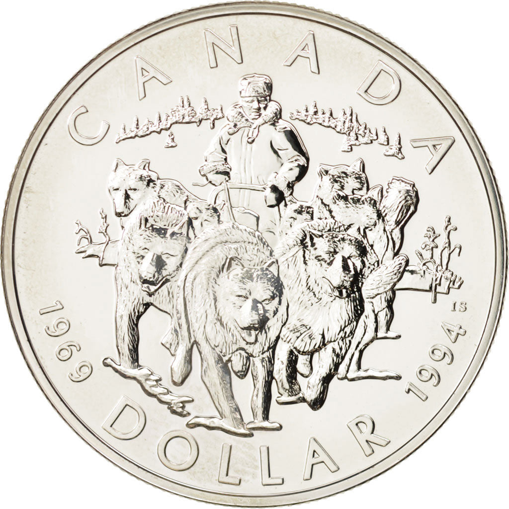 Canada, Elizabeth II, Dollar, 1994, Royal Canadian Mint, Ottawa, MS(63), KM 251